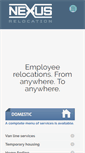 Mobile Screenshot of nexusrelocation.com